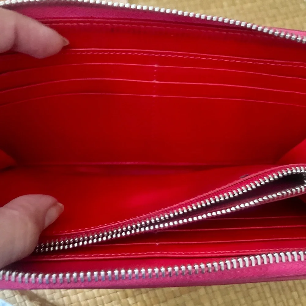 Christian Louboutin Pink Studded Clutch